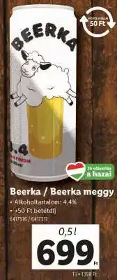 Lidl Beerka / Beerka meggy ajánlat