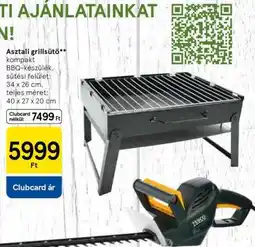 Tesco Asztali grillsütő ajánlat