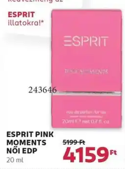 Rossmann Esprit pink moments noi edp ajánlat