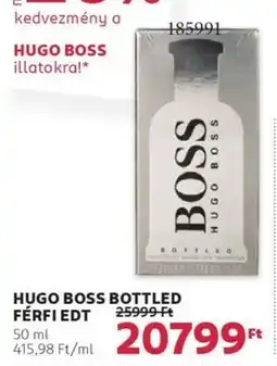 Rossmann Hugo boss bottled férfi edt ajánlat