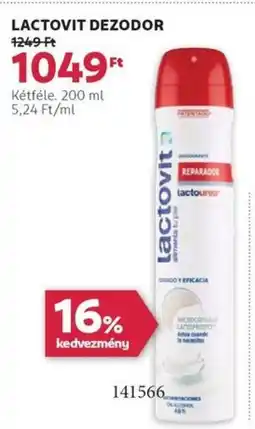 Rossmann Lactovit dezodor ajánlat