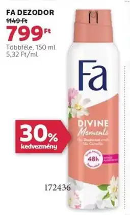 Rossmann Fa dezodor ajánlat