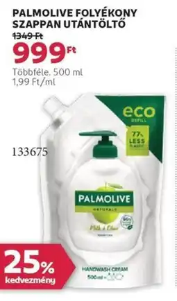 Rossmann Palmolive folyékony szappan utántöltő ajánlat