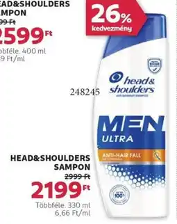 Rossmann Head&shoulders sampon ajánlat