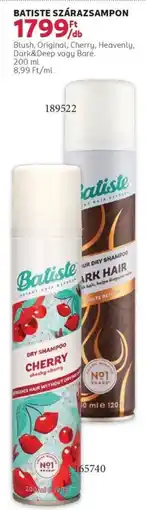 Rossmann Batiste szárazsampon ajánlat