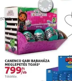 Rossmann Canenco gabi babaháza meglepetés tojás ajánlat
