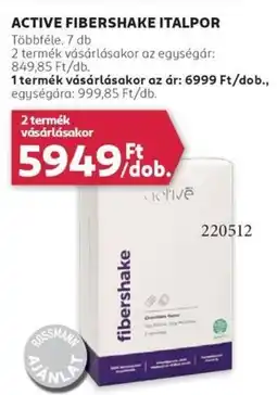 Rossmann Active fibershake italpor ajánlat