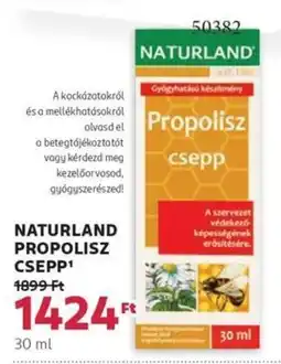 Rossmann Naturland propolisz csepp ajánlat