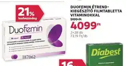 Rossmann Duofemin étrend- kiegészítő filmtabletta vitaminokkal ajánlat