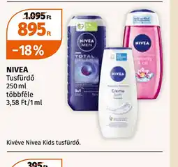 Müller Nivea Tusfürdő ajánlat