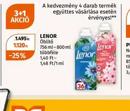 Müller Lenor Öblítő ajánlat