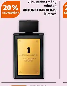Müller Antonio Banderas illatra ajánlat