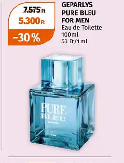 Müller Geparlys Pure Bleu For Men ajánlat