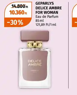 Müller Geparlys Delice Ambre For Woman ajánlat