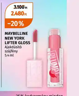 Müller Maybelline New York Lifter Gloss ajánlat