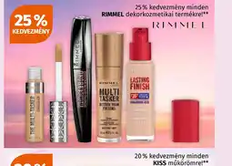 Müller Rimmel dekor kozmetikai termékei ajánlat
