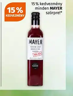 Müller Mayer szörp ajánlat