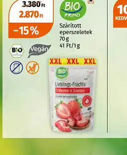 Müller Bio Primo Szárított eper szeletek ajánlat