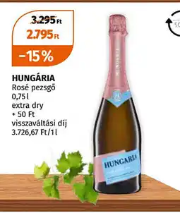 Müller Hungária Rosé pezsgő ajánlat