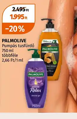Müller Palmolive Pumpás tusfürdő ajánlat