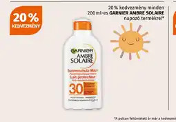 Müller Garnier Ambre Solaire ajánlat