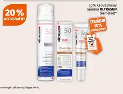 Müller Ultrasun termékek ajánlat
