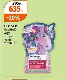 Müller Tetesept Habfürdő ajánlat