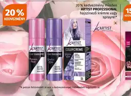 Müller Artist Professional hajszínező krém vagy spray ajánlat