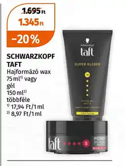 Müller Schwarzkopf Taft ajánlat