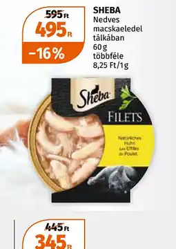 Müller Sheba Nedves macskaeledel ajánlat