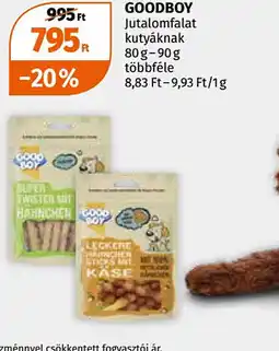 Müller Goodboy jutalomfalat kutyáknak ajánlat