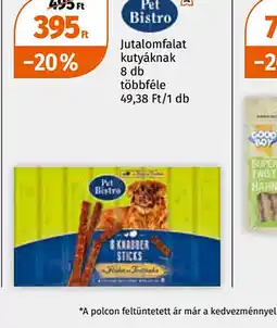 Müller Pet Bistro jutalomfalat kutyáknak ajánlat
