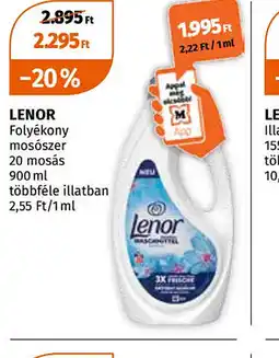 Müller Lenor Folyékony mosszer ajánlat