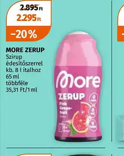 Müller More Zerup ajánlat
