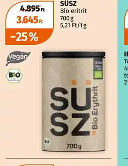 Müller SÜSZ Bio eritrit ajánlat