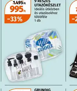 Müller 9 részes utazkészlet ajánlat