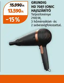 Müller Grundig HD 7081 Ionic hajszárít ajánlat