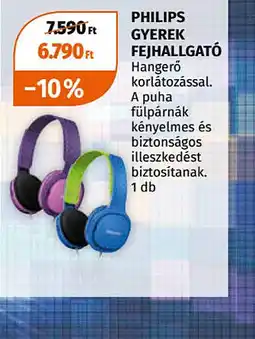 Müller Philips Gyerek Fejhallgat ajánlat