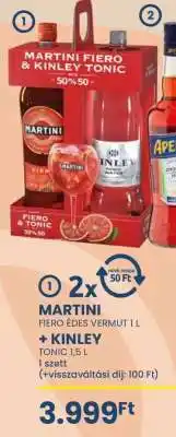 Spar Martini Fiero & Kinley Tonic Set ajánlat