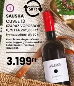 Spar Sauska Cuvée 13 ajánlat