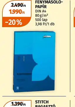 Müller Fénymásol papír ajánlat