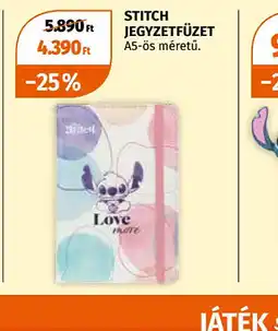 Müller Stitch Jegyzetfüzet ajánlat