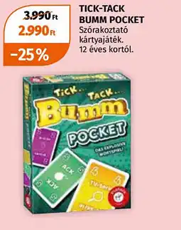 Müller Tick-Tack Bumm Pocket ajánlat