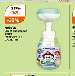 Müller Mabyen Szines habszappan ajánlat