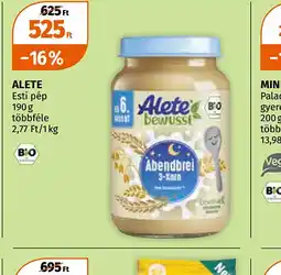 Müller Alete Esti pép ajánlat