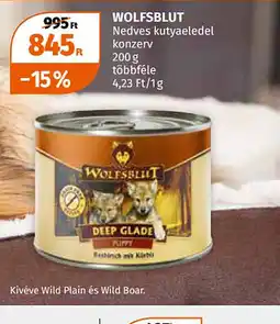 Müller Wolfsblut Nedves kutyaeledel ajánlat