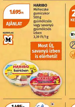 Müller Haribo Méhecske gumicukor ajánlat