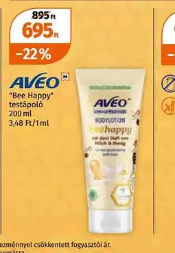 Müller Aveo "Bee Happy" testápol ajánlat