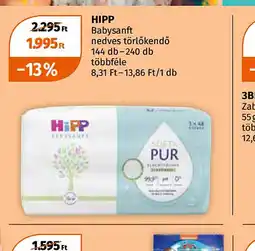 Müller Hipp Babysanft nedves törlőkendő ajánlat