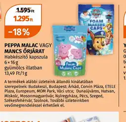 Müller Peppa Malac vagy Mancs Őrjárat Habkészítő kapszula ajánlat